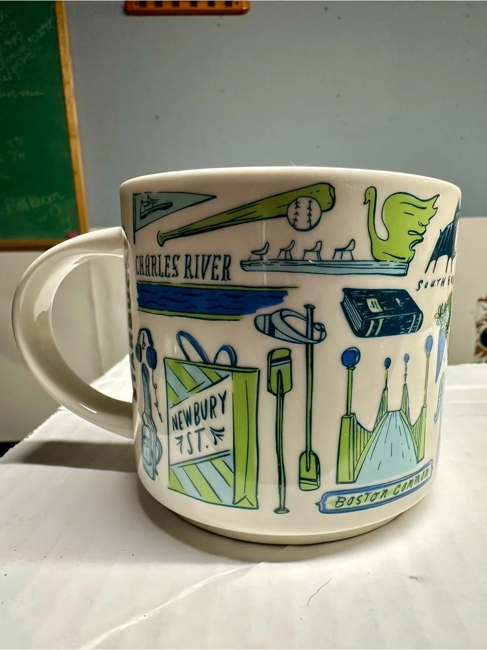 Starbucks Boston Been There Series 14 oz Coffee Mug 2018 Across the Globe